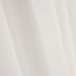 Atenea Polyester Georgette Fabric Natural White - Ribes y Casals