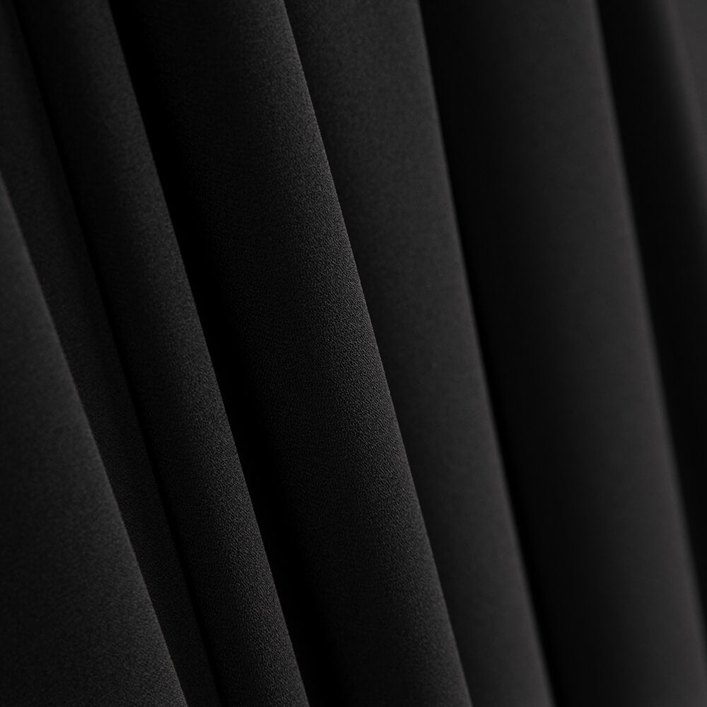 Georgette Polyester Gala Black - Ribes y Casals