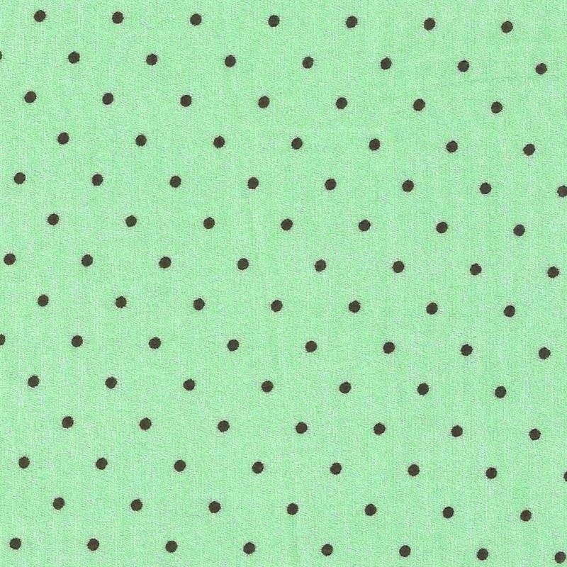Georgette Dot Aqua Black - Ribes y Casals