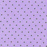 Georgette Dot Mauve Black - Ribes y Casals