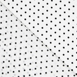 Georgette Polka Dots White 4mm - Ribes y Casals