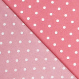 Georgette Polka Dots Rose 4mm - Ribes y Casals