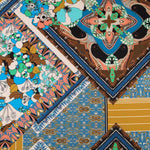 Georgette Patch Retro Blue - Ribes y Casals
