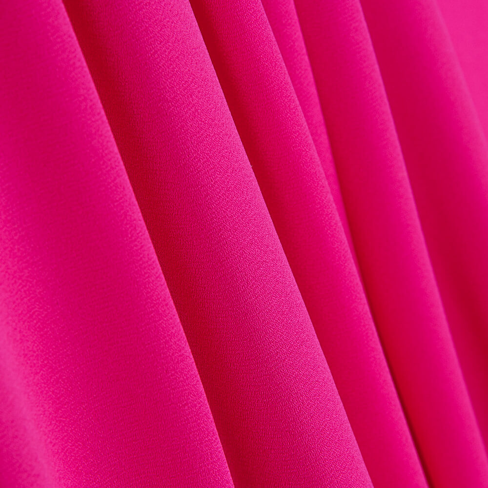Georgette Polyester Fuchsia - Ribes y Casals