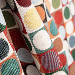Gobelin Chenille Fabric Multicolor Circles - Ribes y Casals