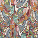 Gobelin Chenille Fabric Multicolor Paisley - Ribes y Casals