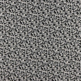 Damask Lurex Fabric Floral Black and White - Ribes y Casals