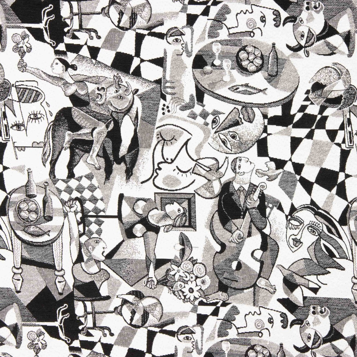 Black and White Picasso Gobelin - Ribes y Casals