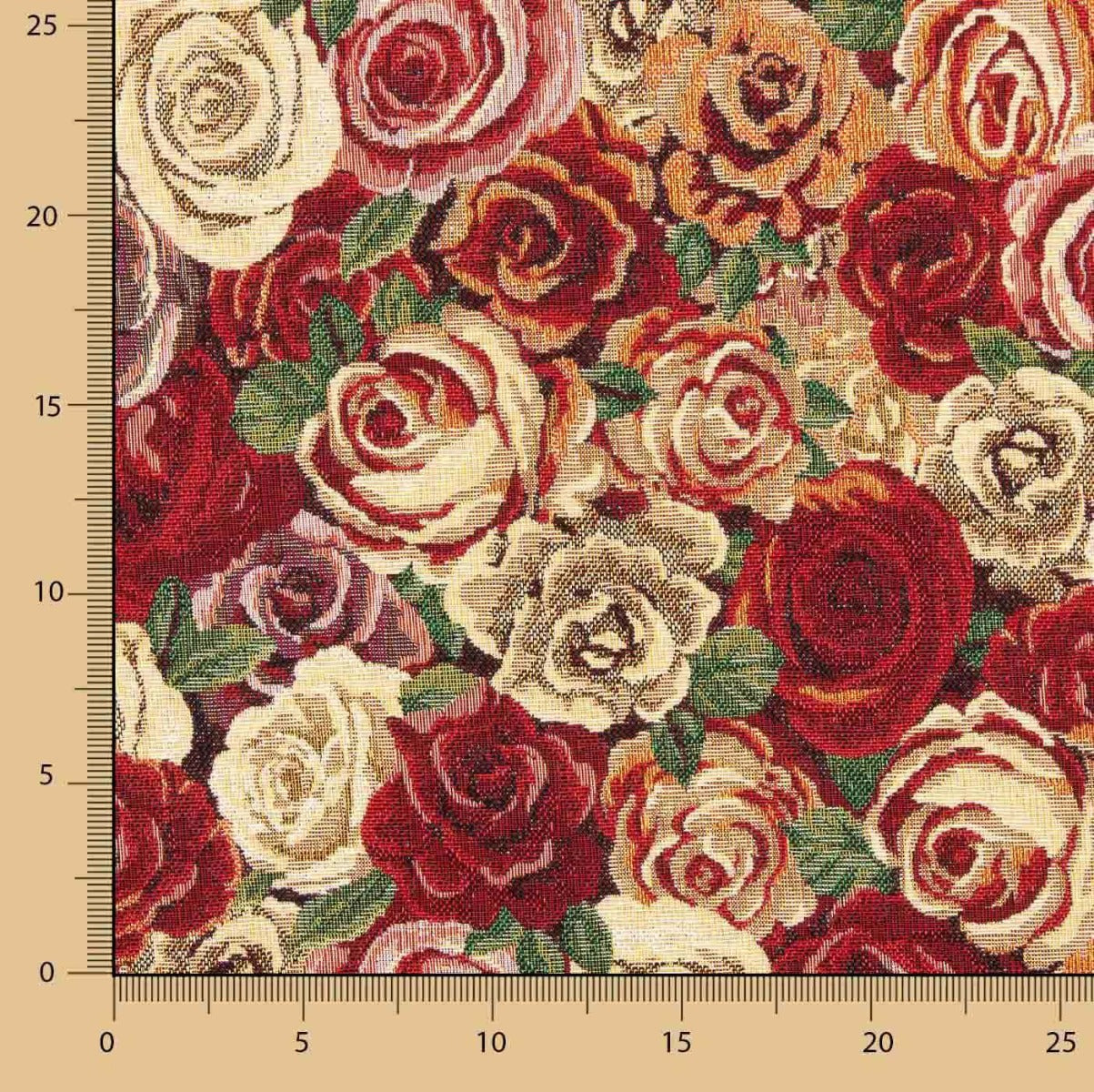 Gobelin Fabric Roses - Ribes y Casals