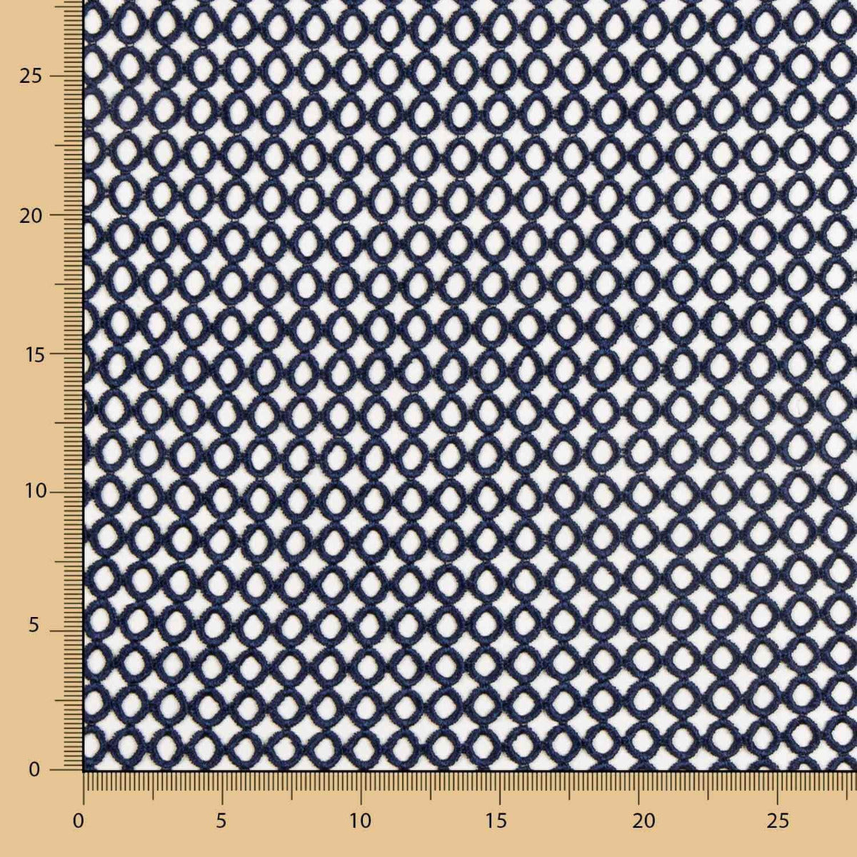 Guipure Circles Navy - Ribes y Casals