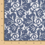 Vintage Blue Sequined Lace - Ribes y Casals