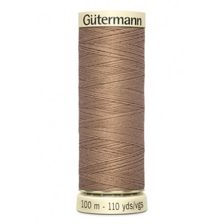 Gütermann yarn 100m colour 139 Light Brown - Ribes y Casals