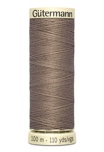 Gütermann yarn 100m, colour 199, pale brown - Ribes y Casals