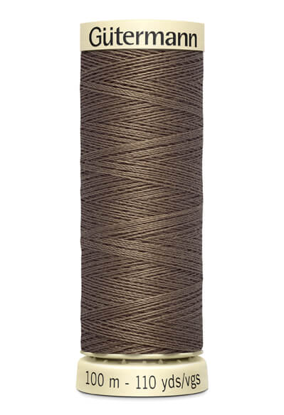 Gütermann yarn 100m colour 209 Brown - Ribes y Casals