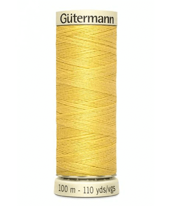Gutermann Thread 100m Colour 327 Yellow - Ribes y Casals