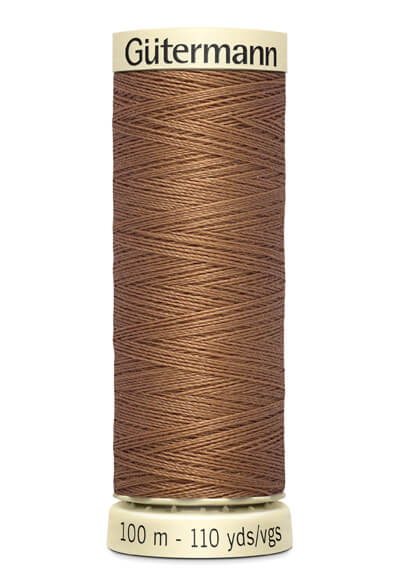 Gütermann yarn 100m colour 842 Clay Brown - Ribes y Casals
