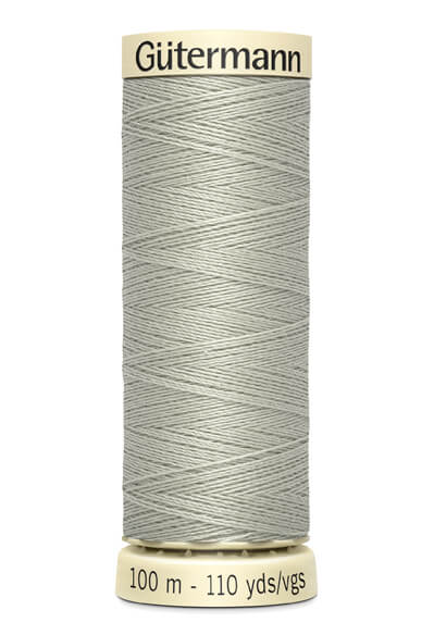 Gütermann yarn 100m colour 854 Soft Grey - Ribes y Casals