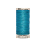 Gütermann Quilting and Patchwork Thread 200 m Turquoise Blue 7235 - Ribes y Casals