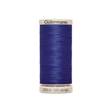 4932 Navy Blue Patchwork Thread - Ribes y Casals