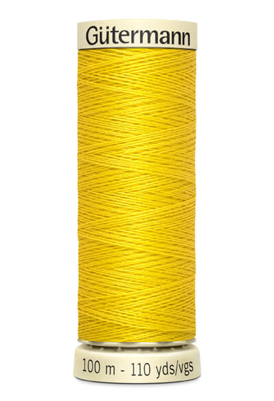 Gütermann yarn 100m colour 177 Yellow - Ribes y Casals