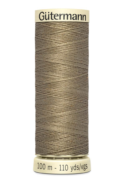 Gütermann yarn 100m colour 208 Soft Brown - Ribes y Casals