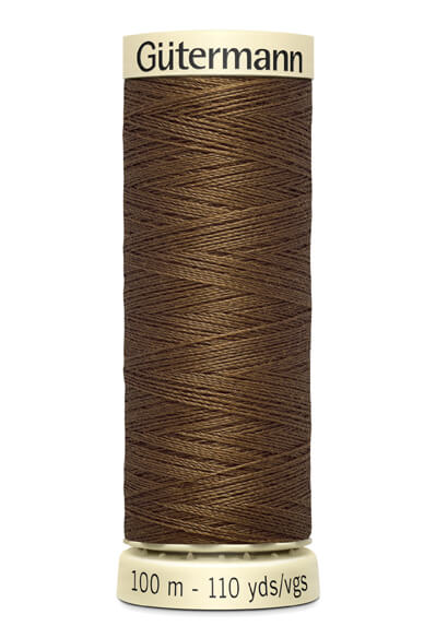 Gütermann yarn 100m colour 289 Brown - Ribes y Casals