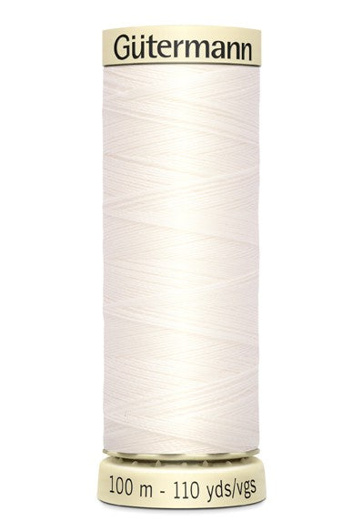 Sew-all Thread Gütermann 100m - 111 - White - Ribes y Casals