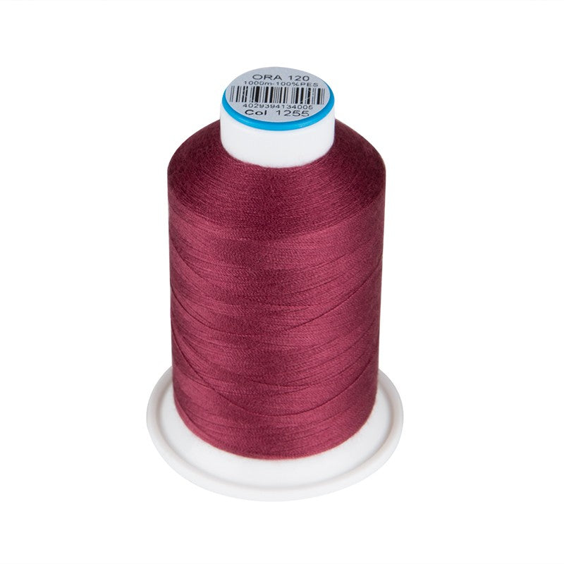 Thread ORA 120 Garnet 1255 - Ribes y Casals