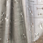 Tablecloth Fabric Rubber Metallic Silver - Ribes y Casals