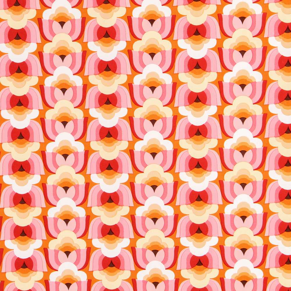 Pink Retro Rubber Tablecloth - Ribes y Casals