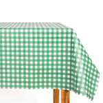 Green White Checked Oilcloth - Ribes y Casals