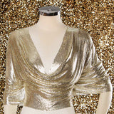 Gold Metallic Mesh - Ribes y Casals