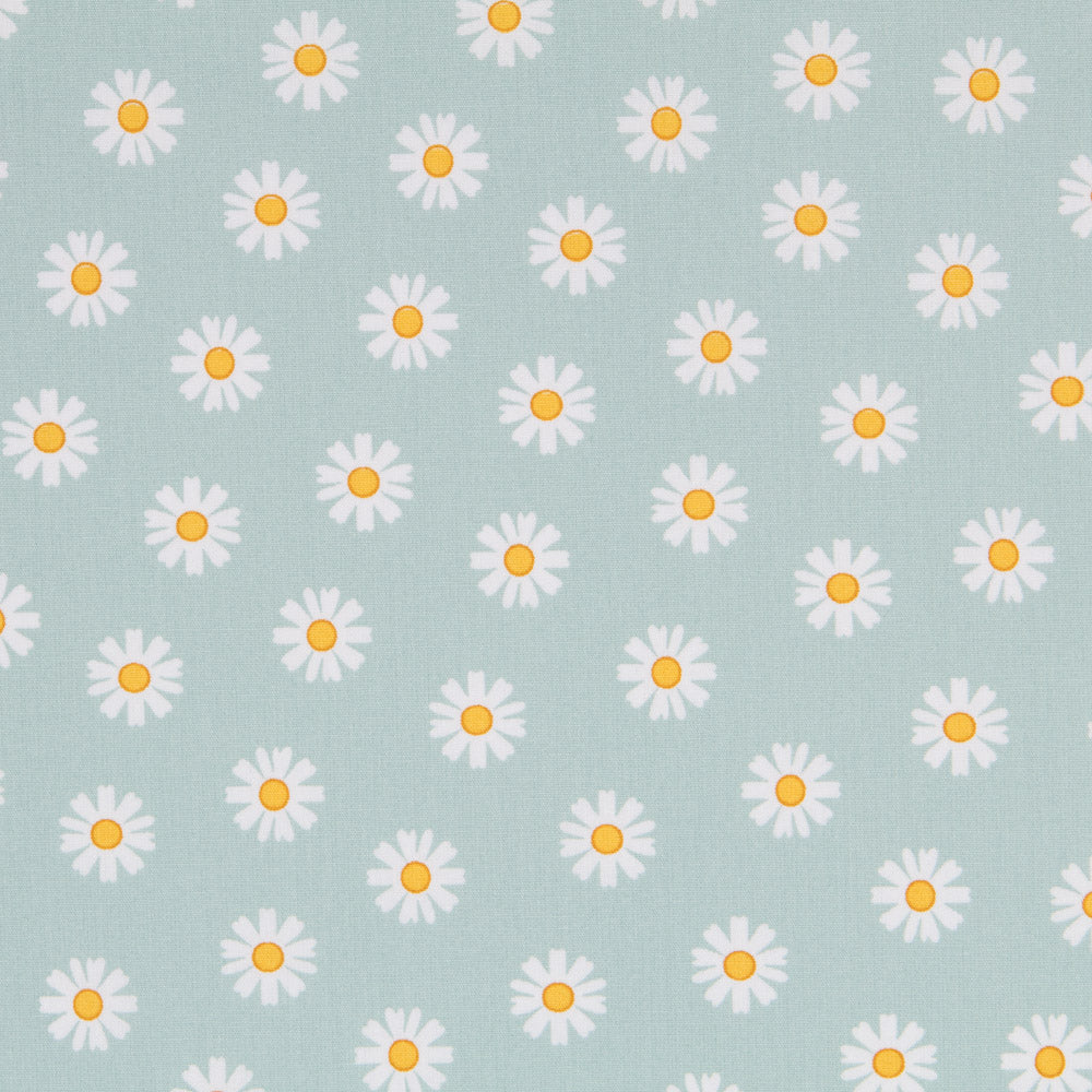 Green Daisies Poplin - Ribes y Casals
