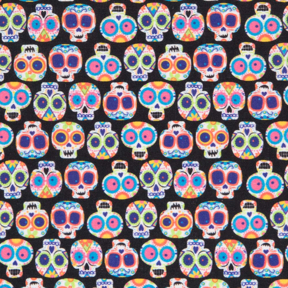 Poplin Tiny Calaveras Mexico - Ribes y Casals