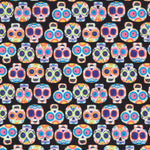 Poplin Tiny Calaveras Mexico - Ribes y Casals