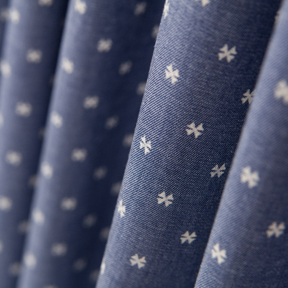 Fine Cotton Denim Fabric Clover - Ribes y Casals