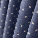 Fine Cotton Denim Fabric Clover - Ribes y Casals