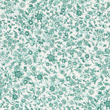 Antibacterial Cotton Fabric Green Flowers - Ribes y Casals