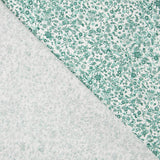 Antibacterial Cotton Fabric Green Flowers - Ribes y Casals