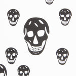 Cotton Deco Skulls White - Ribes y Casals
