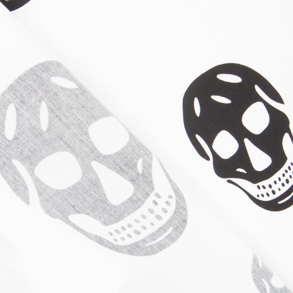 Cotton Deco Skulls White - Ribes y Casals