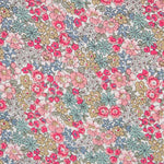 Poplin Pink Garden Flowers - Ribes y Casals
