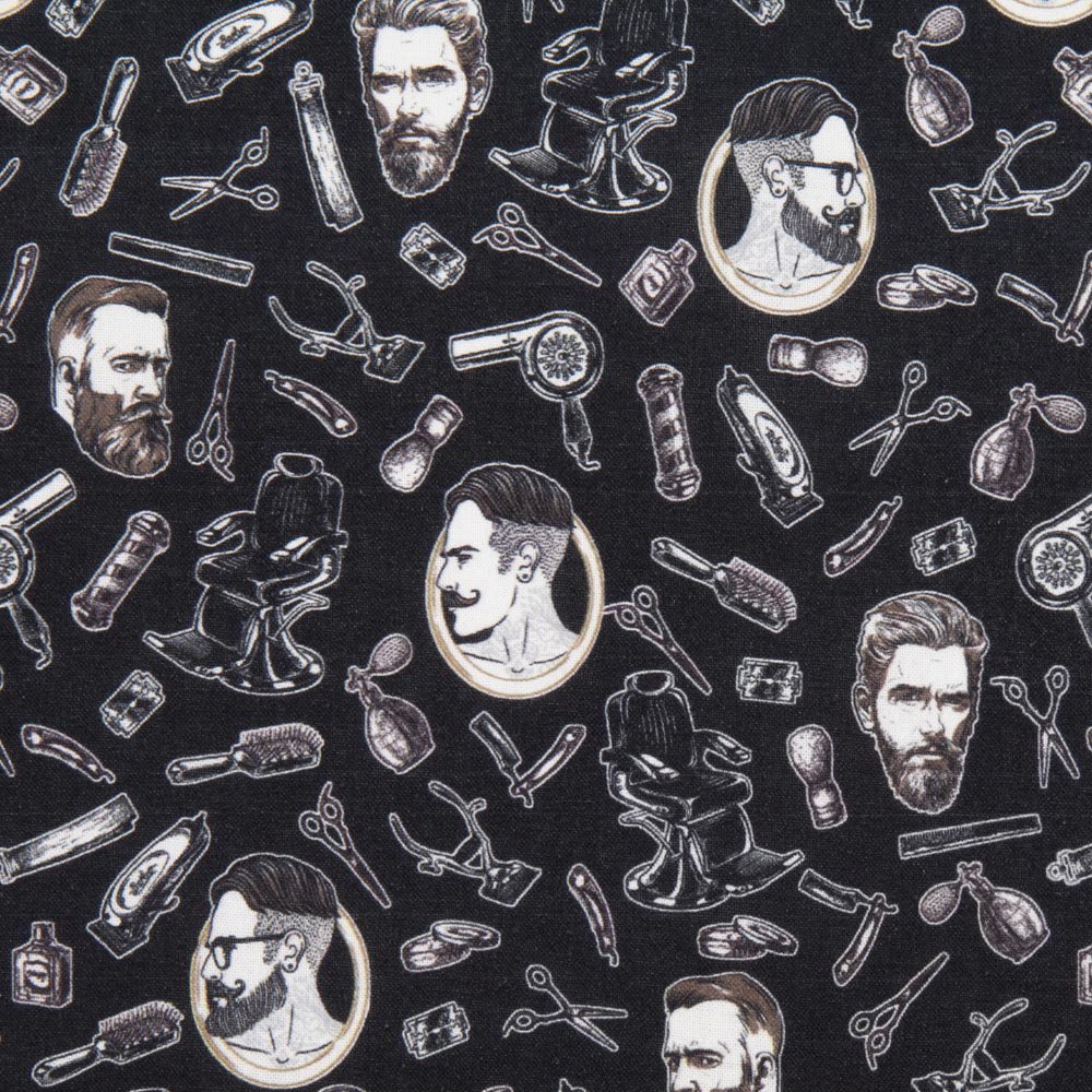 Black Poplin Brabershop - Ribes y Casals