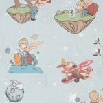 Petit Prince Green Cotton Fabric - Ribes y Casals