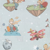 Petit Prince Green Cotton Fabric - Ribes y Casals