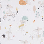 Mouse Forest Cotton Fabric - Ribes y Casals