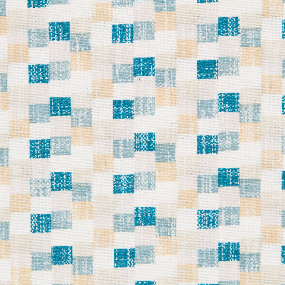 Square Mosaic Print Canvas - Ribes y Casals