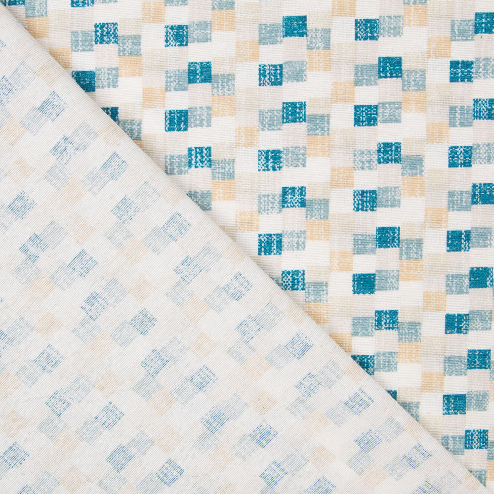 Square Mosaic Print Canvas - Ribes y Casals