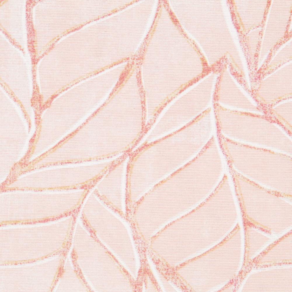 Print Canvas Light Pink Leaves - Ribes y Casals