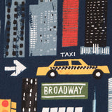 Cotton Fabric New York Navy - Ribes y Casals